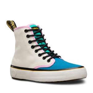 NEVER BEEN WORN!! Dr. Marten Canvas Boots